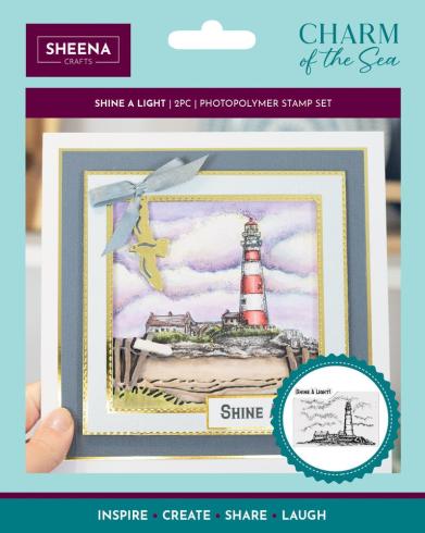 Crafters Companion - Stempelset "Shine a Light" Clear Stamps Design by Sheena Douglass