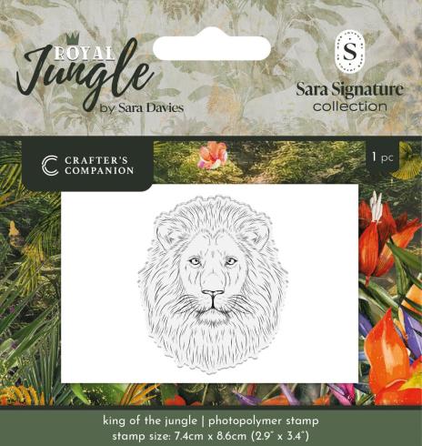 Crafters Companion - Stempel "King of the Jungle" Clear Stamps