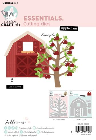 Creative Craft Lab - Studio Light - Stanzschablone "Apple Tree" Dies