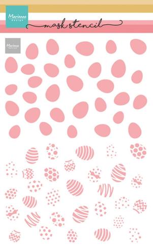 Marianne Design - Schablone 14,9x21cm "Easter Eggs" Stencil