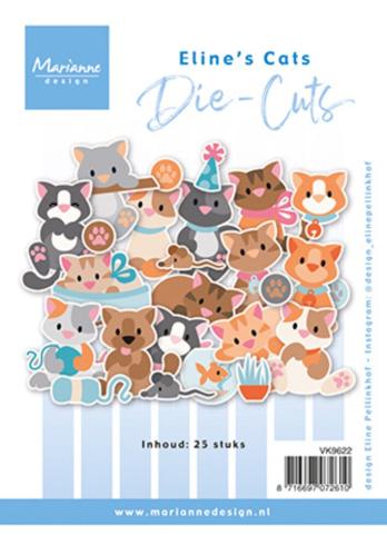 Marianne Design - Stanzteile "Cats" Die Cuts