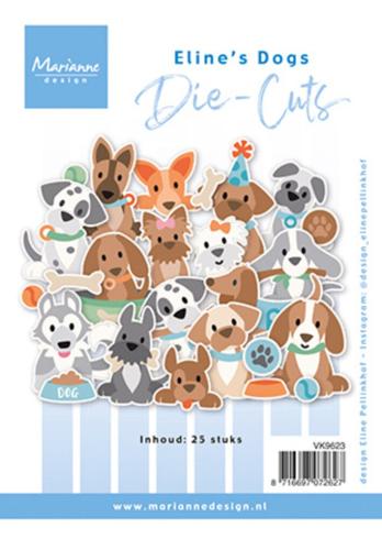 Marianne Design - Stanzteile "Dogs" Die Cuts