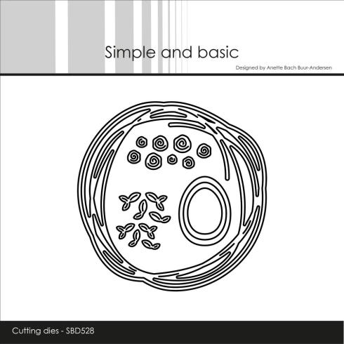 Simple and Basic - Stanzschablone "Scribbles Round" Dies