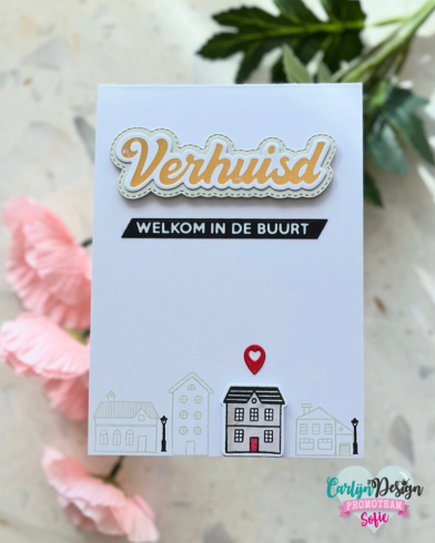 Carlijn Design "Verhuisd" Hot Foil  