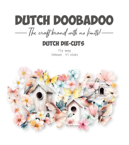 Dutch Doobadoo - Stanzteile "Spring - Fly Away" Die Cuts