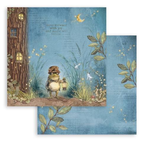 Stamperia - Designpapier "Mr Frog" Paper Sheets 12x12 Inch - 10 Bogen