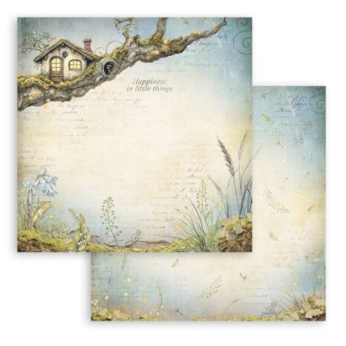 Stamperia - Designpapier "Treehouse" Paper Sheets 12x12 Inch - 10 Bogen