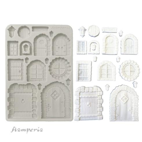 Stamperia - Gießform A5 "Door and Window" Soft Mould 