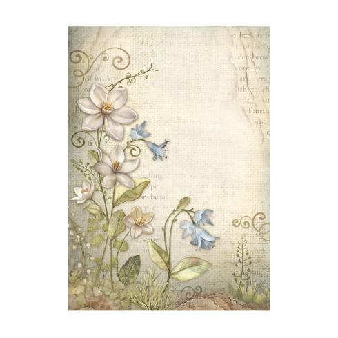 Stamperia - Decopatch Papier "Backgrounds" Decoupage A6 - 8 Bogen  