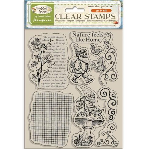 Stamperia - Stempelset "Gnome" Clear Stamps