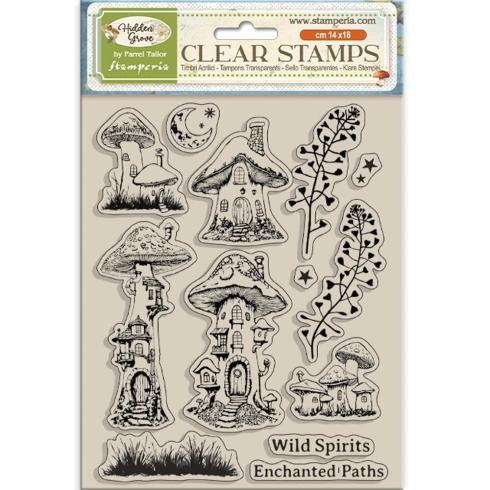 Stamperia - Stempelset "Mushrooms" Clear Stamps