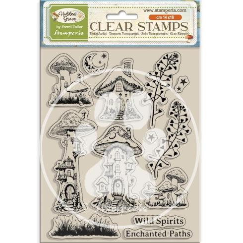 Stamperia - Stempelset "Mushrooms" Clear Stamps