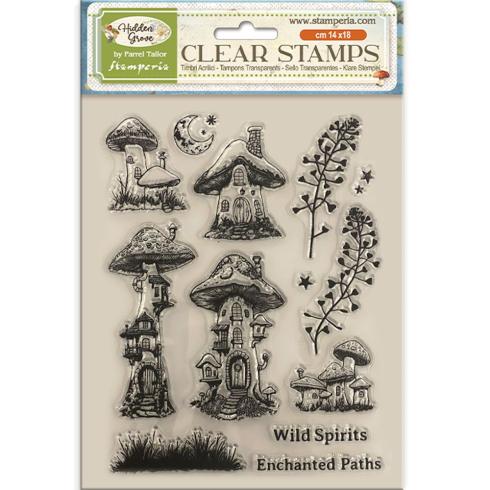 Stamperia - Stempelset "Mushrooms" Clear Stamps