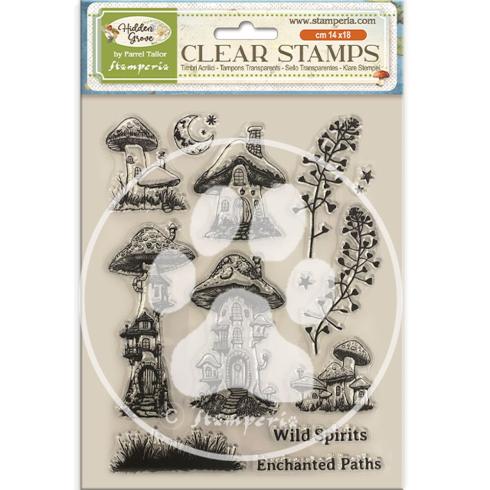 Stamperia - Stempelset "Mushrooms" Clear Stamps