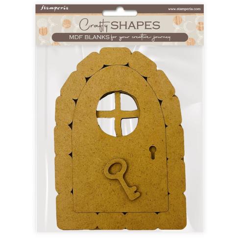 Stamperia - Holzteile "Hidden Grove Door" MDF Crafty Shapes Blanks