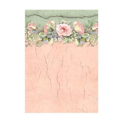 Stamperia - Decopatch Papier "Backgrounds" Decoupage A6 - 8 Bogen  