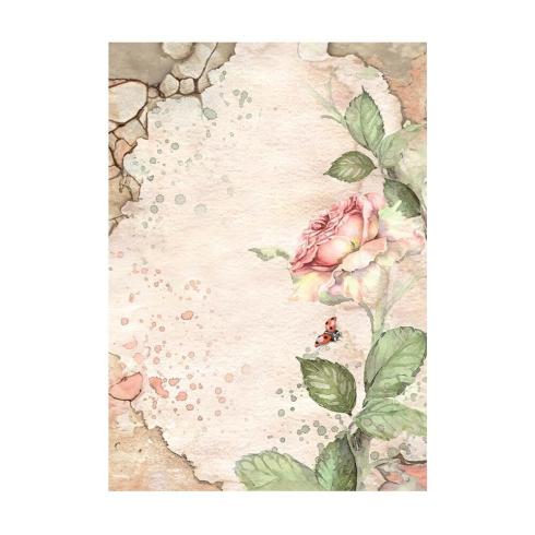 Stamperia - Decopatch Papier "Backgrounds" Decoupage A6 - 8 Bogen  