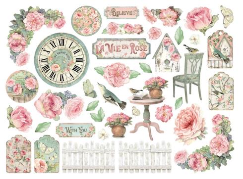 Stamperia - Stanzteile "House of Roses" Die Cuts