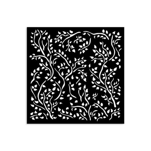 Stamperia - Schablone 12x12cm "Brench Pattern" Stencil