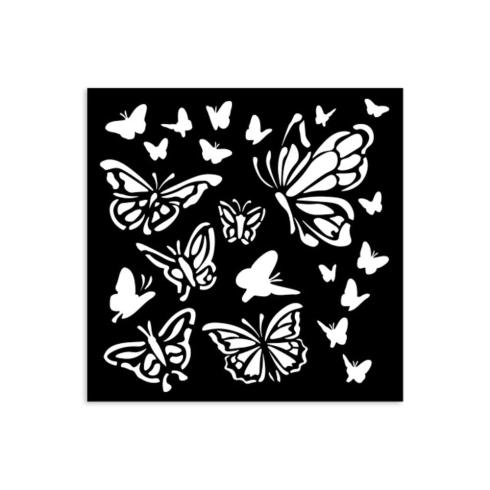 Stamperia - Schablone 12x12cm "Papillon" Stencil