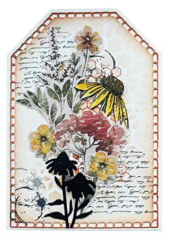 Studio Light - Stanzteile "Sweet Bee Memories" Die Cut Block - 10 Bogen