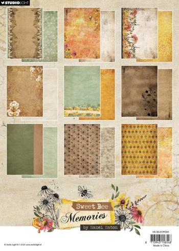 Studio Light - Designpapier A4 "Sweet Bee Memories" Paper Pad - 36