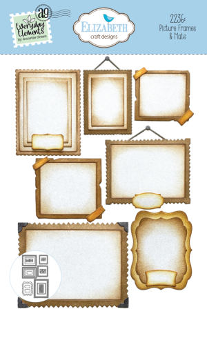 Elizabeth Craft Designs - Stanzschalone "Picture Frames & Mats" Dies