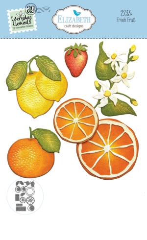 Elizabeth Craft Designs - Stanzschalone "Fresh Fruit" Dies