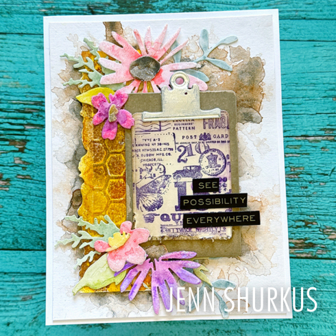 Sizzix - Stanzschablone "Noteworthy" Thinlits Craft Dies by Tim Holtz