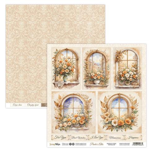 ScrapBoys - Designpapier "Paula's Attic" Paper Pack 12x12 Inch - 12 Bogen