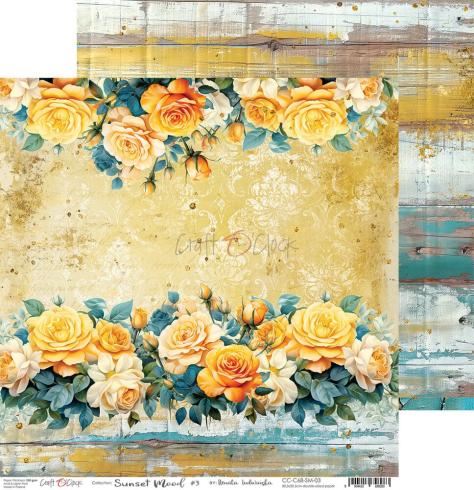 Craft OClock - Designpapier "Sunset Mood" Paper Pack 12x12 Inch - 6 Bogen