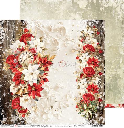 Craft OClock - Designpapier "Christmas Everywhere" Paper Pack 12x12 Inch - 6 Bogen