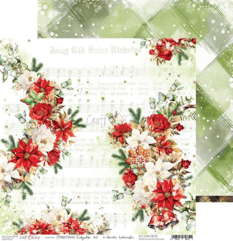 Craft OClock - Designpapier "Christmas Everywhere" Paper Pack 12x12 Inch - 6 Bogen