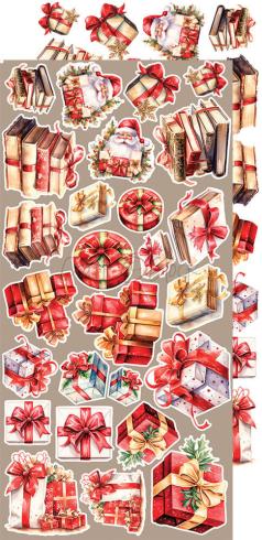 Craft OClock - Ausschneidebogen "Christmas Everywhere" Extra Set Christmas - 18 Bogen