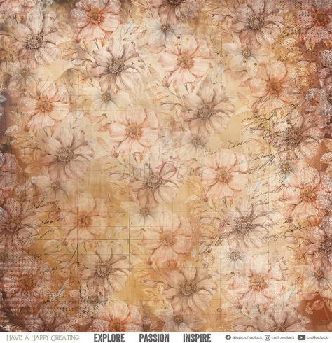 Craft OClock - Designpapier "Vintage Sonata" Paper Pack 12x12 Inch - 6 Bogen