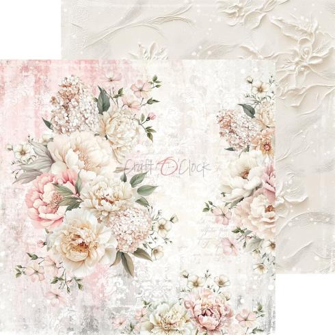 Craft OClock - Designpapier "Rose Emotions" Paper Pack 8x8 Inch - 24 Bogen