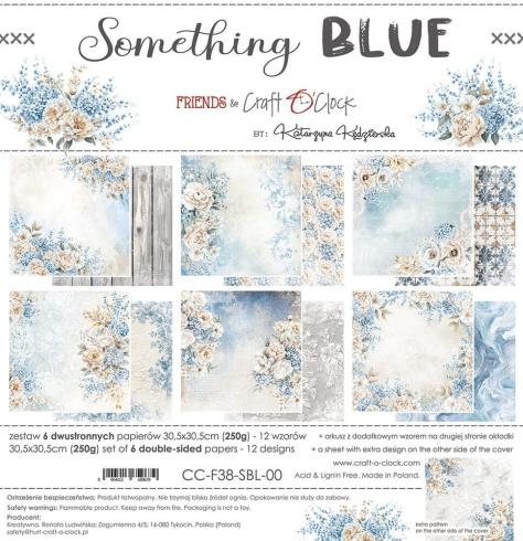 Craft OClock - Designpapier "Something Blue" Paper Pack 12x12 Inch - 6 Bogen