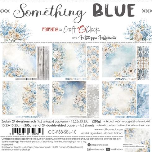 Craft OClock - Designpapier "Something Blue" Paper Pack 6x6 Inch - 24 Bogen