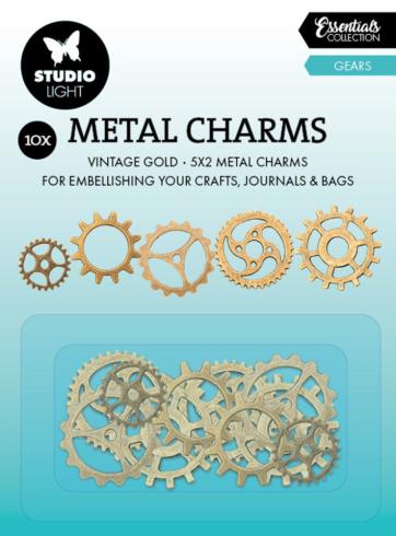 Studio Light - Metallanhänger "Gears" Metal Charms 