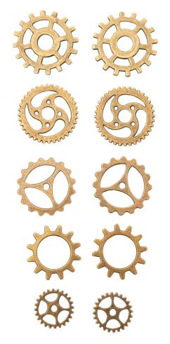 Studio Light - Metallanhänger "Gears" Metal Charms 