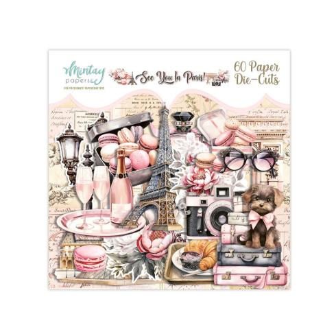 Mintay Papers - Stanzteile "See You In Paris" Die Cuts