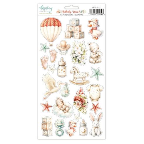 Mintay Papers - Aufkleber "Lullaby Lane" Paper Sticker Elements 6x12 Inch