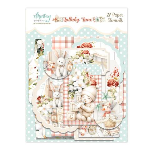 Mintay Papers - Papier Elemente - Stanzteile "Lullaby Lane" Paper Elements 6x8 Inch