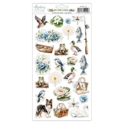 Mintay Papers - Aufkleber "By The Lake" Paper Sticker Elements 6x12 Inch