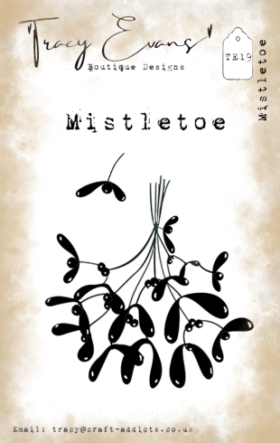 Tracy Evans - Stempelset "Mistletoe" Clear Stamps