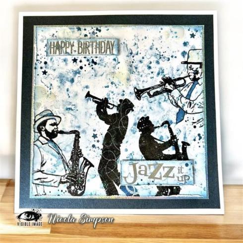 Visible Image - Stempelset 4x6 Inch "All That Jazz" Clear Stamps