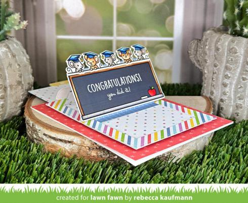 Lawn Fawn - Stanzschablone "Pull 'n Slide Surprise" Dies