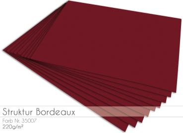 Cardstock Struktur Bordeaux