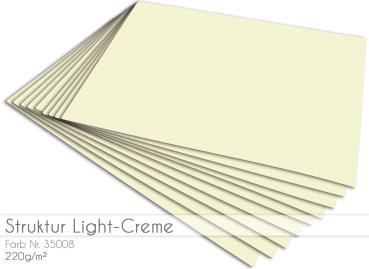 Cardstock Struktur Light-Creme