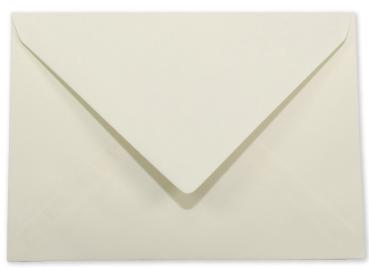 Briefumschläge - Briefhüllen in struktur naturell, DIN A5 90g/m² oF, Nassklebung